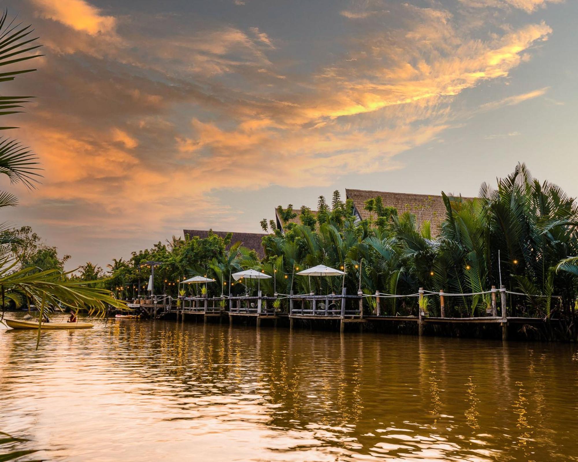 Rivertree Villa & Resort Kampot Exterior foto